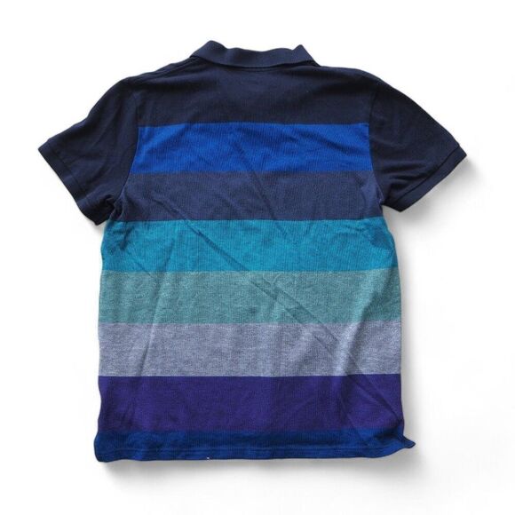 Nike Grand Slam Pinwheel Colorblock Striped Polo 376781-405 Men's XXL - Picture 2 of 7